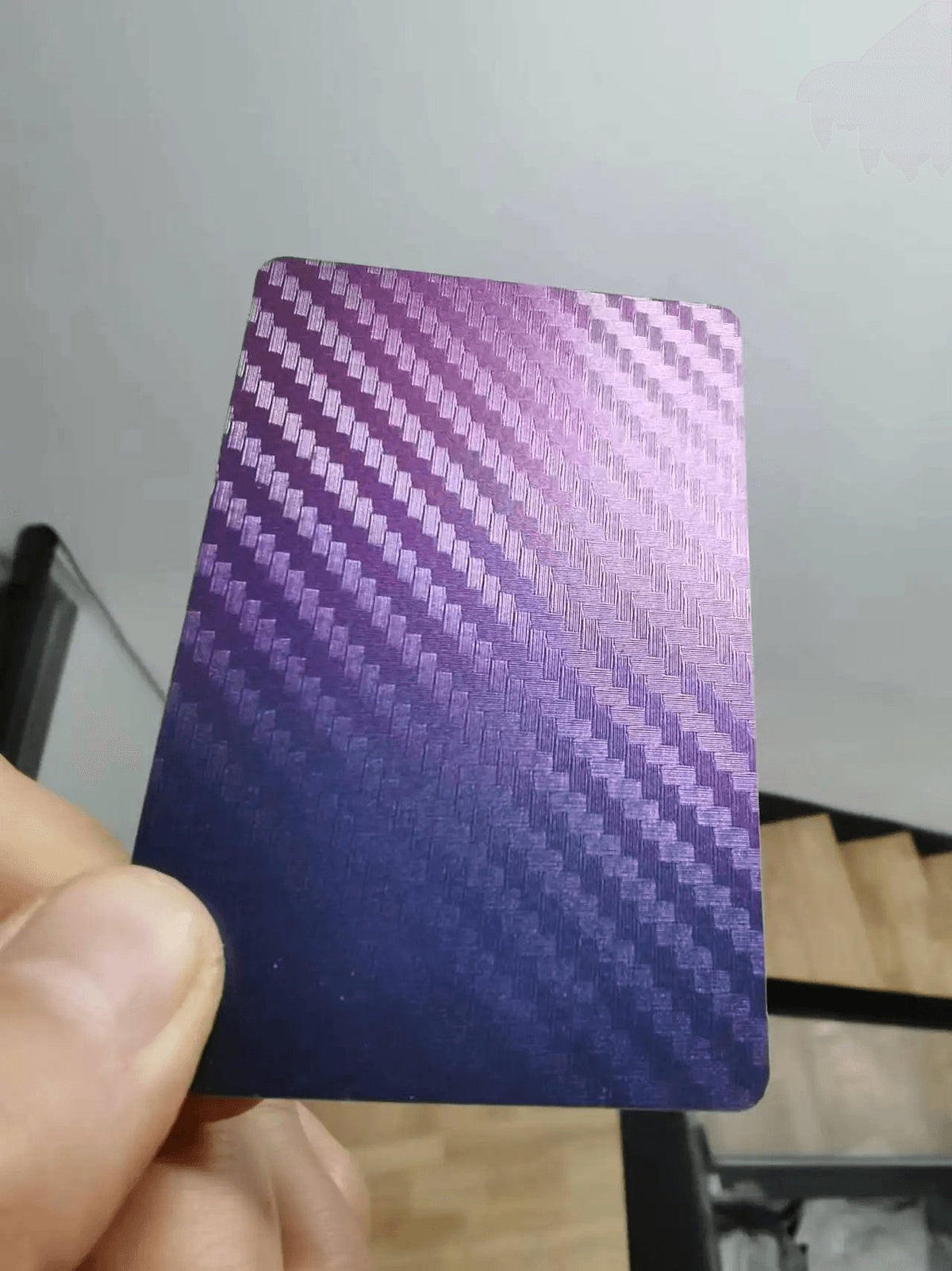 1Piece NFC Carbon Fiber Smart NFC Card NFC Business Card Fast Reading Ntag 215 Blank NFC Card Digital Business Card Social Share
