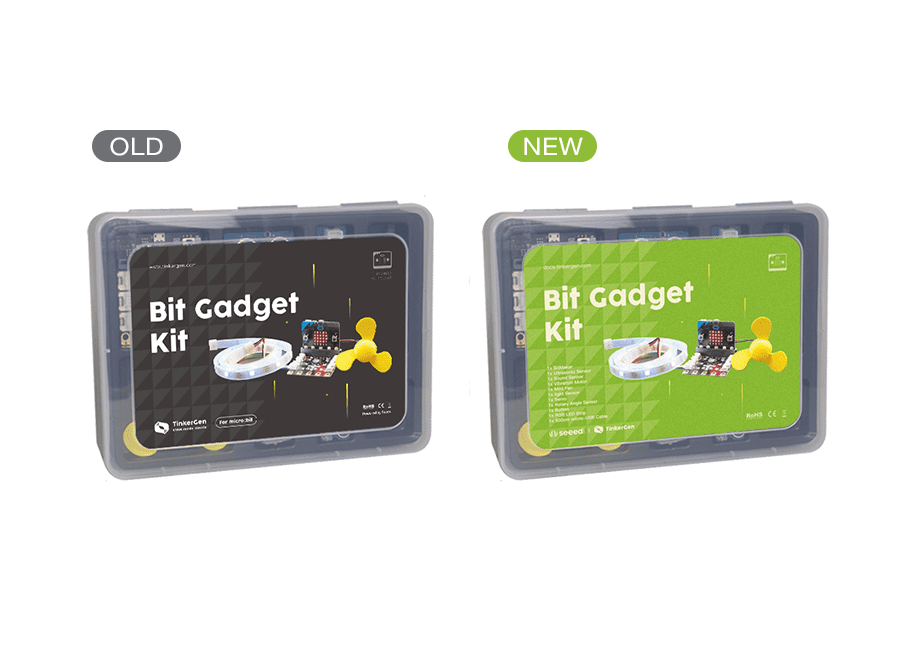 BitGadget Kit for micro:bit, detail