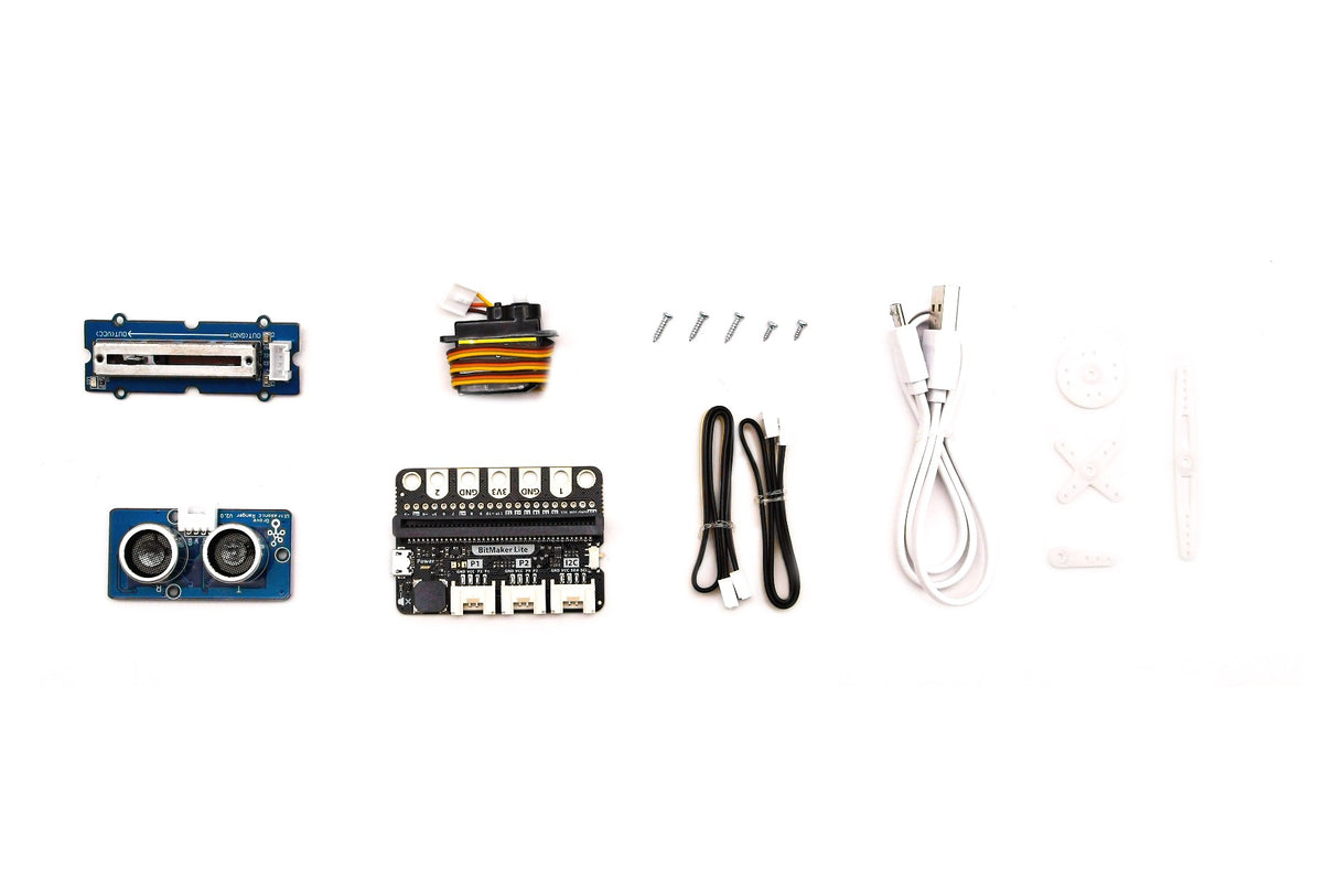 BitStarter Kit for micro:bit, contents