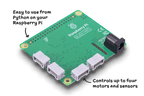 Raspberry Pi Build HAT with labelled features