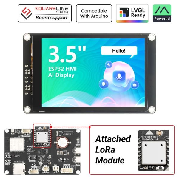 Elecrow CrowPanel Advance 3.5 inch for Meshtastic