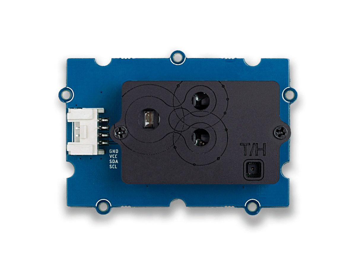 Seeed Studio Grove SCD30 CO2, temperature and humidity sensor, top view
