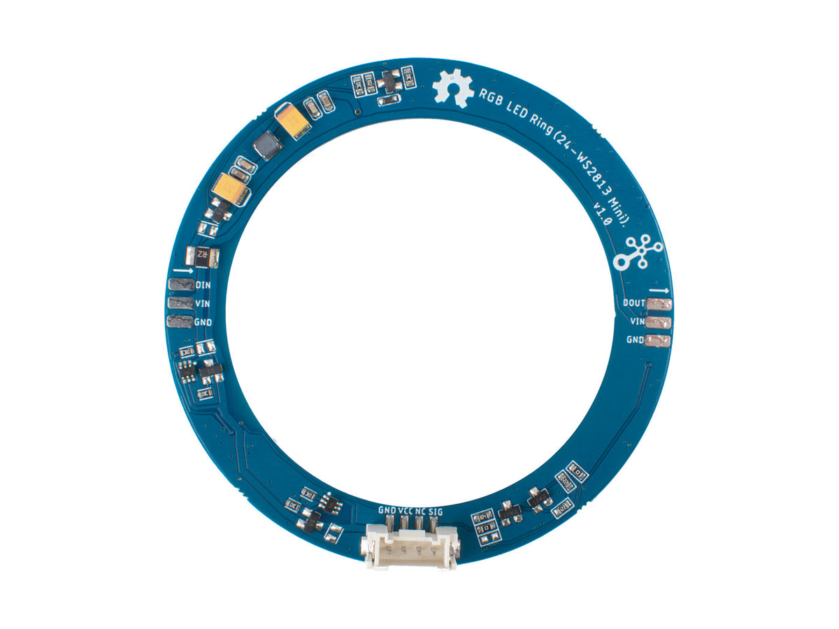 Seeed Studio Grove RGB LED ring, 24 WS2813 Mini, back