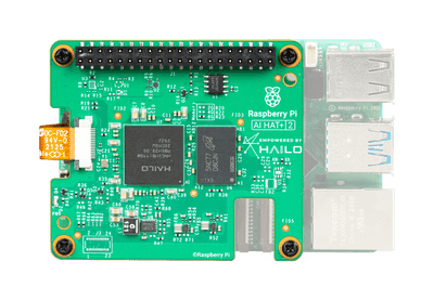 Raspberry Pi AI HAT+ 2 with Hailo-10H accelerator
