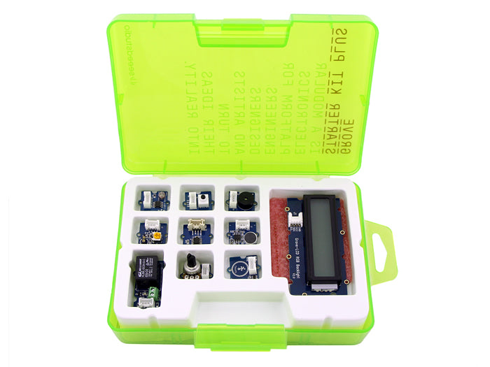 Grove Starter Kit for Arduino, contents