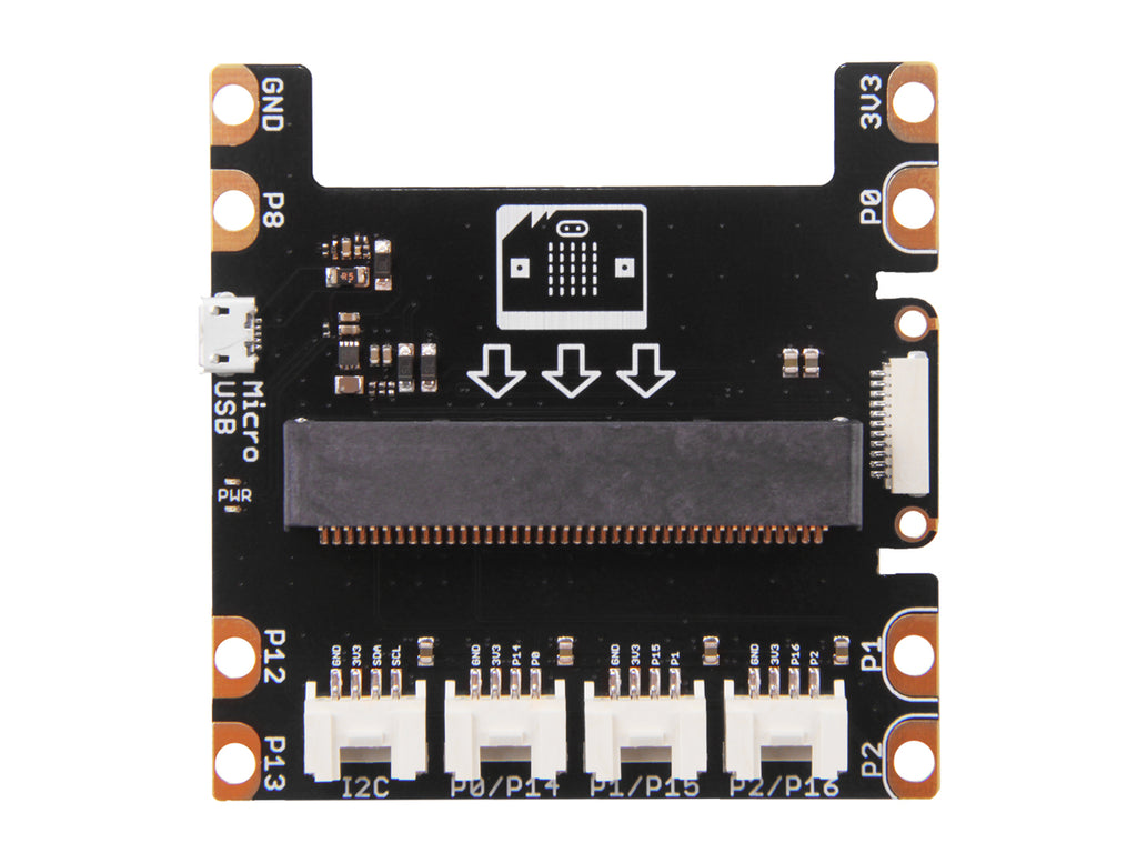Seeed Studio Grove Shield for micro:bit v2.0, top view