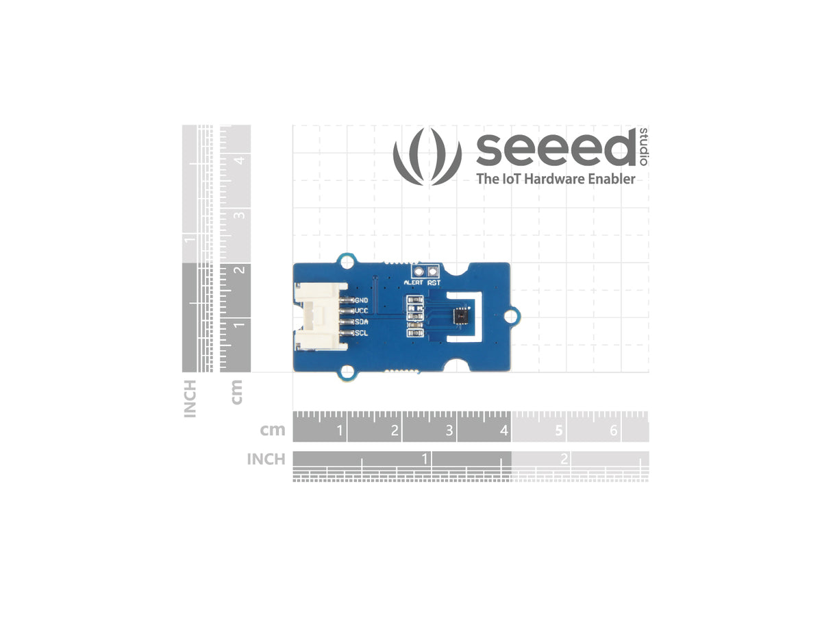 Seeed Studio Grove SHT35 high-accuracy temperature and humidity sensor, dimensions