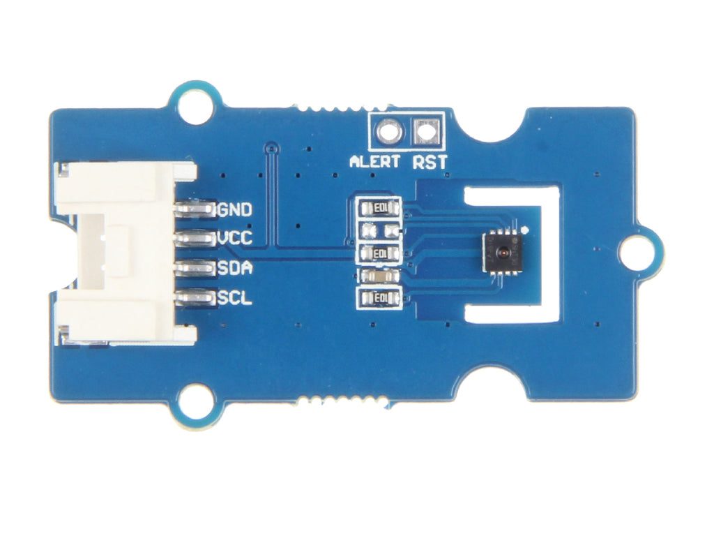 Seeed Studio Grove SHT35 high-accuracy temperature and humidity sensor, top view
