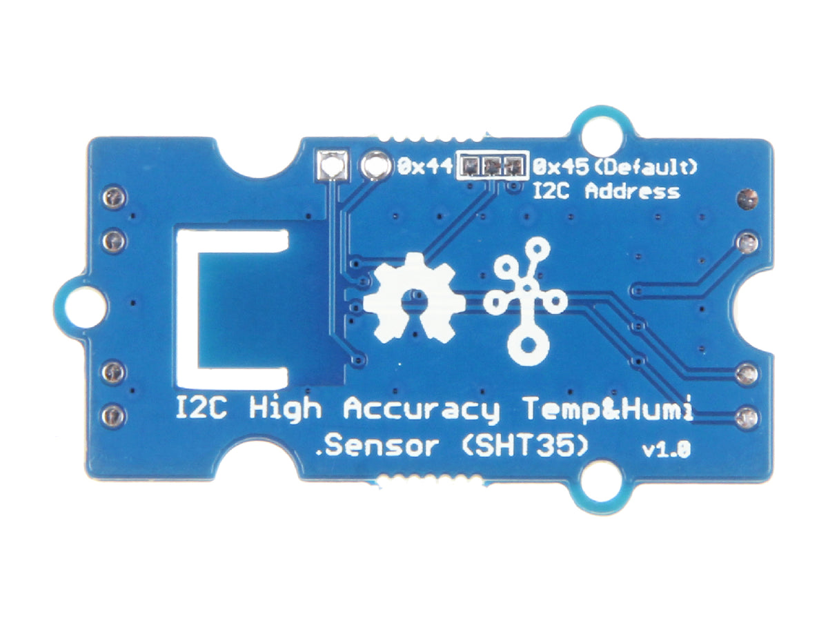 Seeed Studio Grove SHT35 high-accuracy temperature and humidity sensor, back