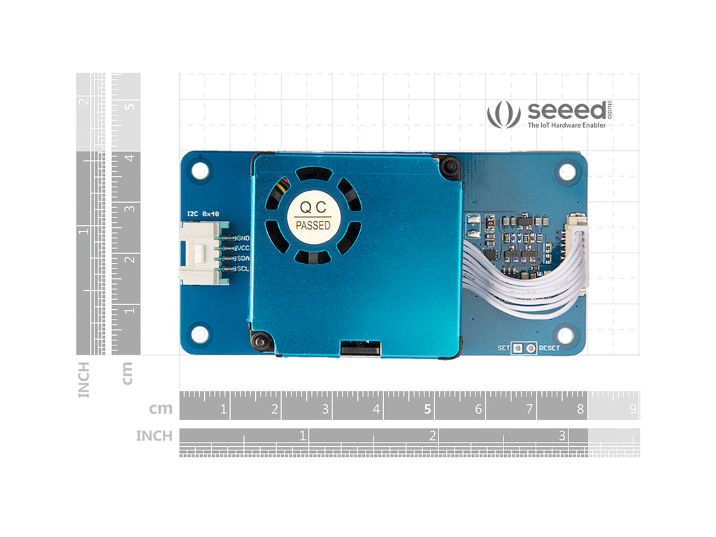 Seeed Studio Grove HM3301 laser PM2.5 dust sensor, dimensions