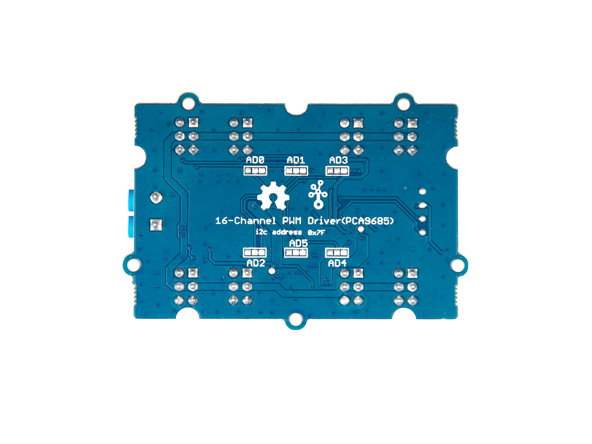 Seeed Studio Grove 16-channel PWM driver (PCA9685), back