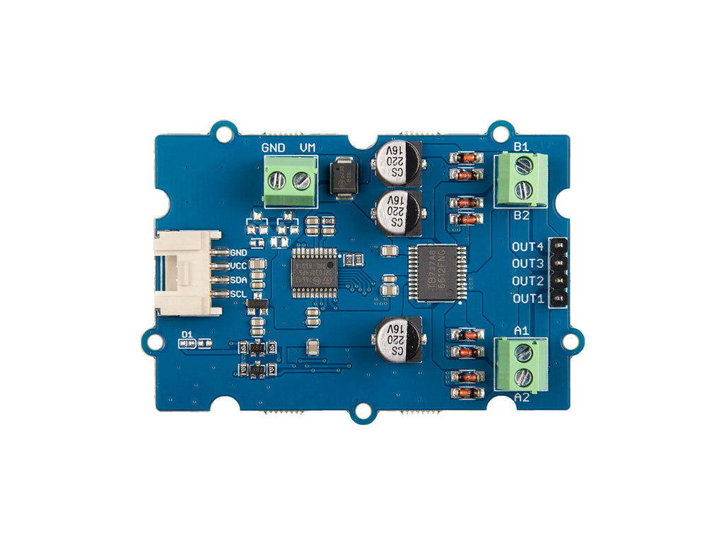 Seeed Studio Grove I2C motor driver (TB6612FNG), top view