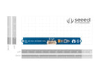 Seeed Studio Grove RGB LED stick, 10 WS2813 Mini, dimensions
