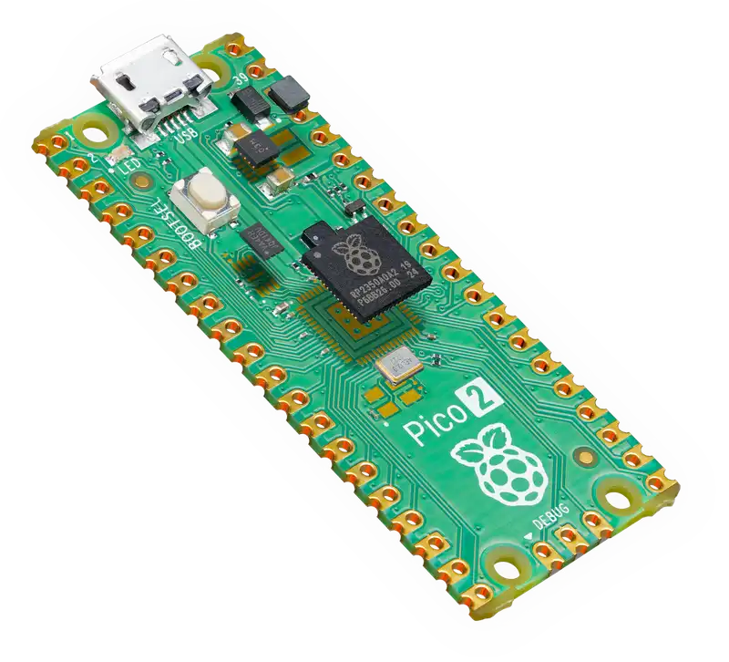 Raspberry Pi Pico 2 microcontroller board