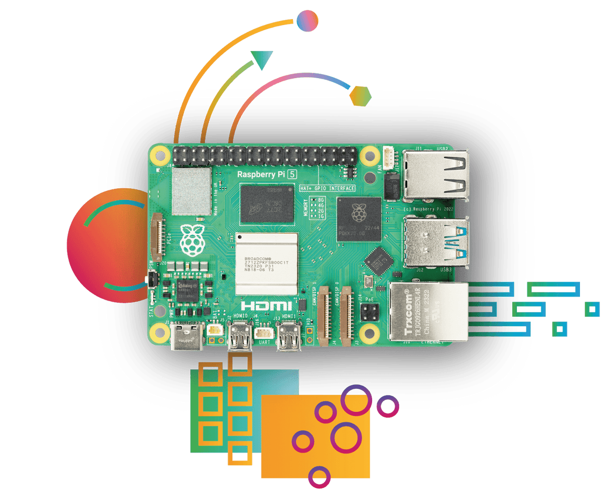 Raspberry Pi 5 single-board computer