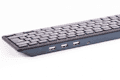 Raspberry Pi Official Keyboard, rear with USB hub ports