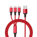 3-in-1 Charging Cable — USB-C, Lightning & Micro