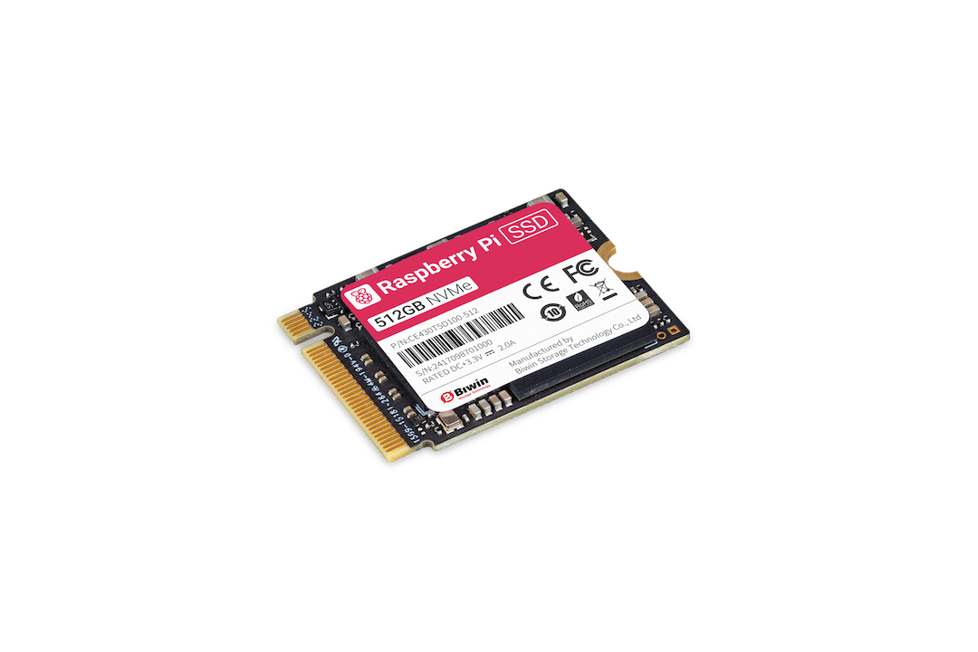 Raspberry Pi NVMe SSD, M.2 2230