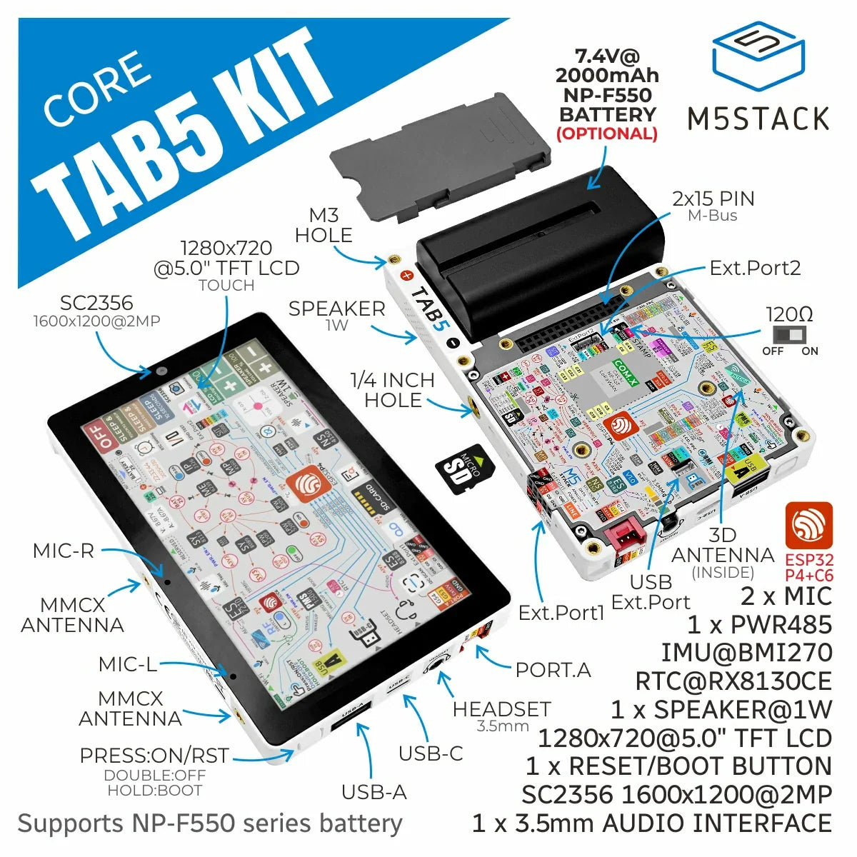 M5Stack Tab5 – image 2
