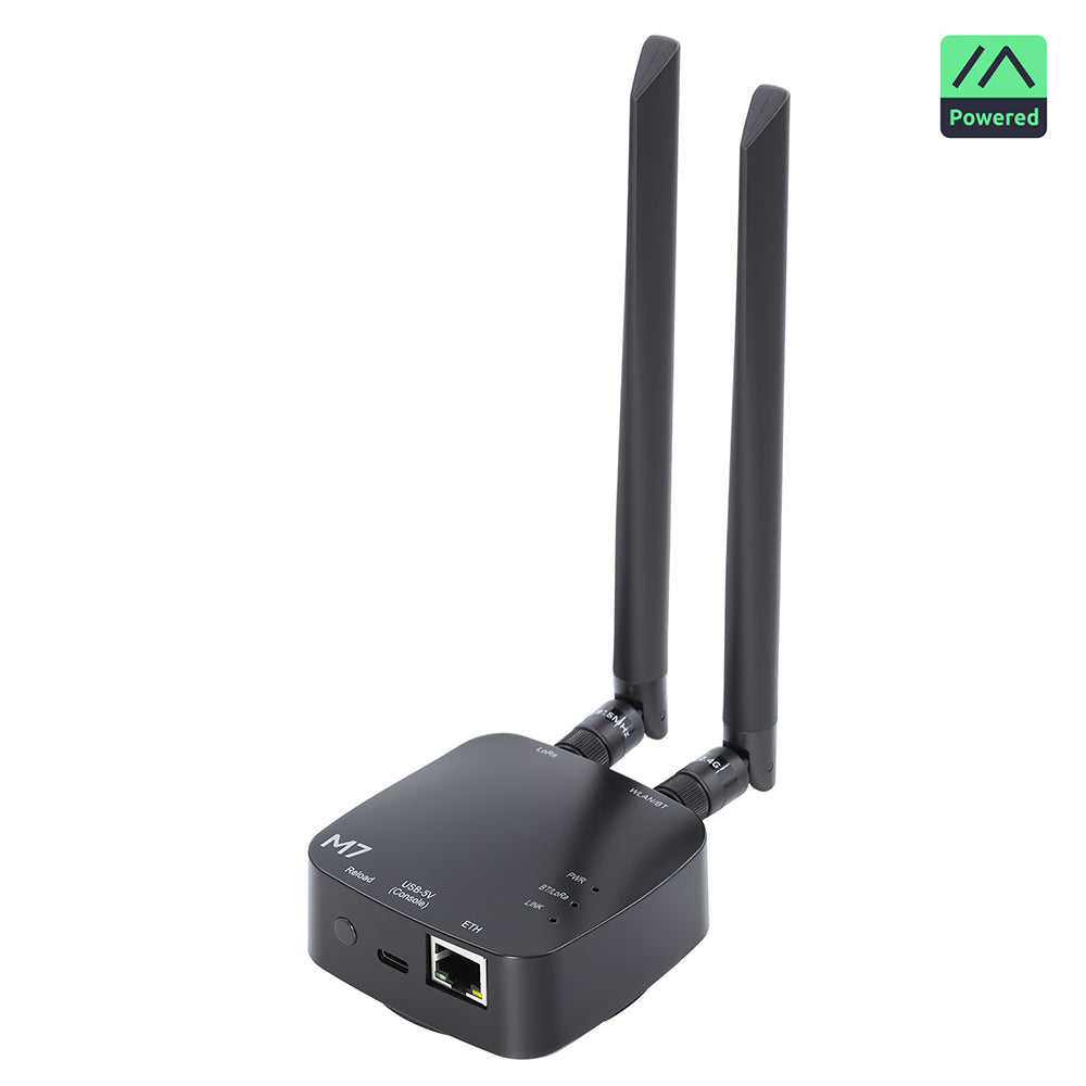 Elecrow ThinkNode M7 Meshtastic gateway with Ethernet and PoE