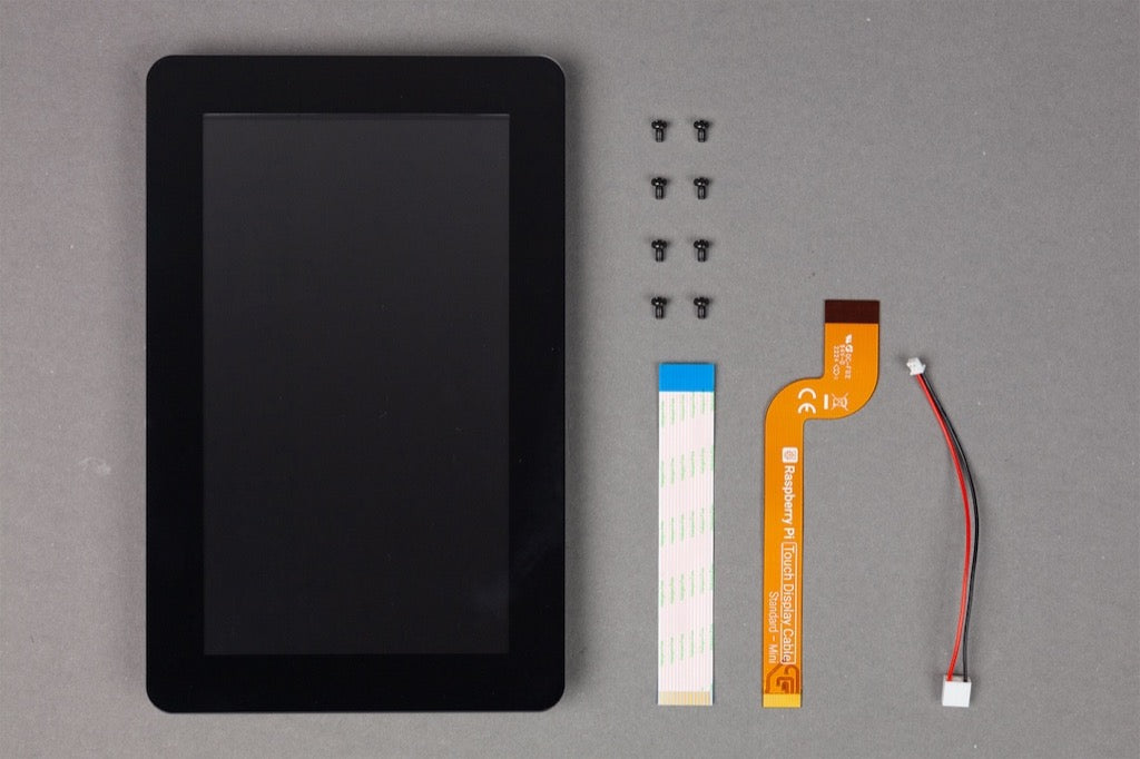 Raspberry Pi Touch Display 2 – what's in the box
