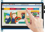 Waveshare 7-inch HDMI LCD (H) touchscreen in use