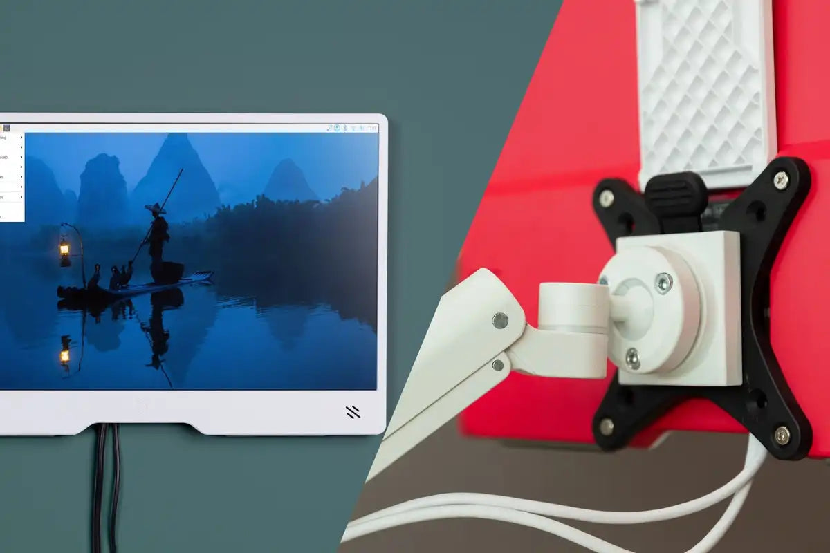 Raspberry Pi Monitor on a VESA mount