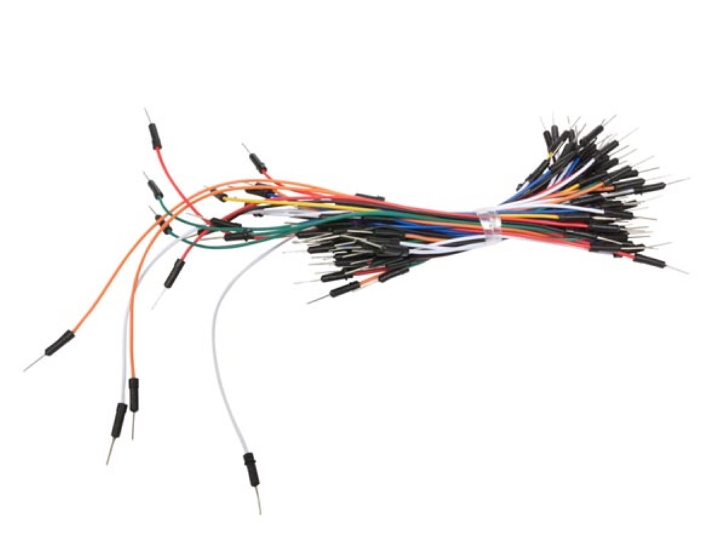 Flexible jumper wires 65 pieces